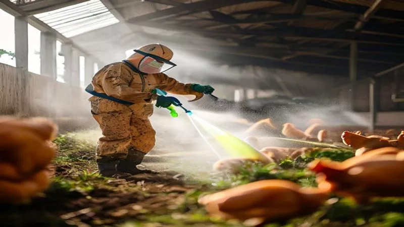 Hình ảnh minh họa nông nghiệp Quy trình tiêu độc khử trùng chuồng trại an toàn sinh học